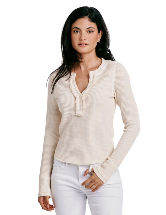 Luna Thermal Placket Top