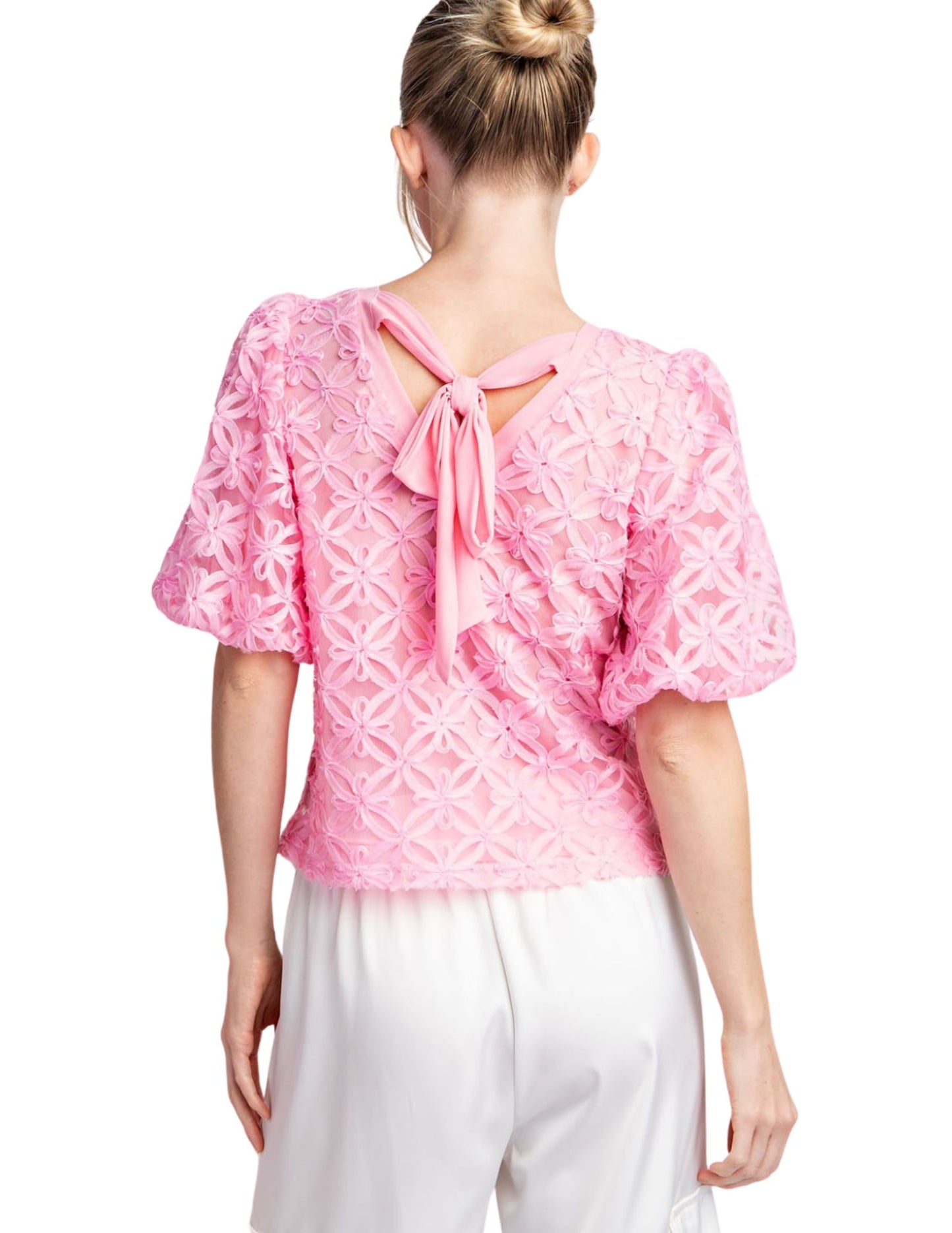 Pretty Puff Sleeve Blouse
