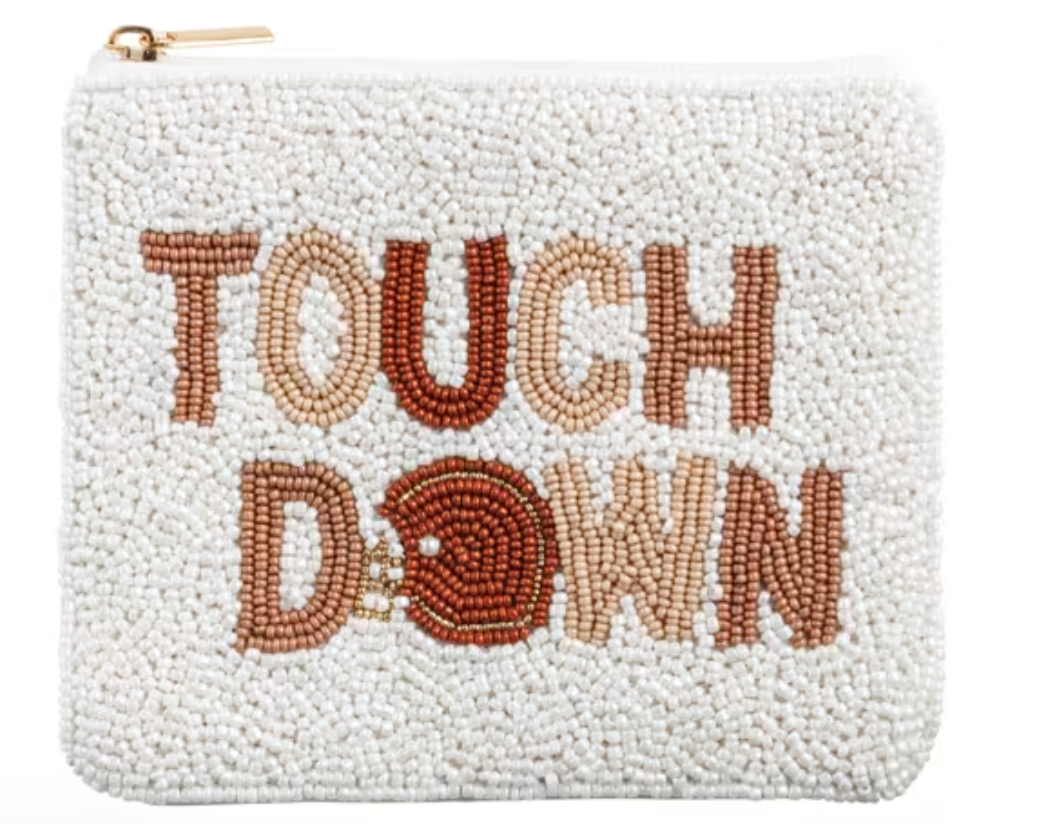 Touchdown Beaded Wallet