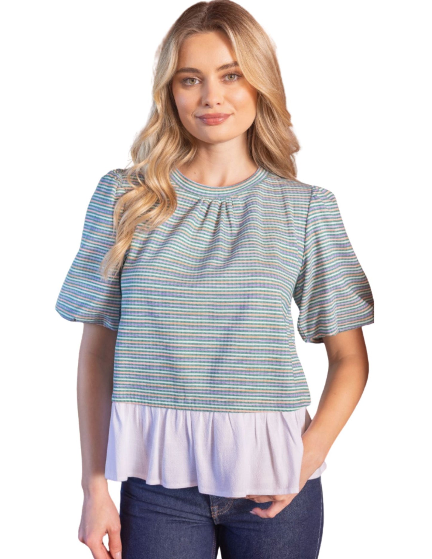 Back Bow Blouse