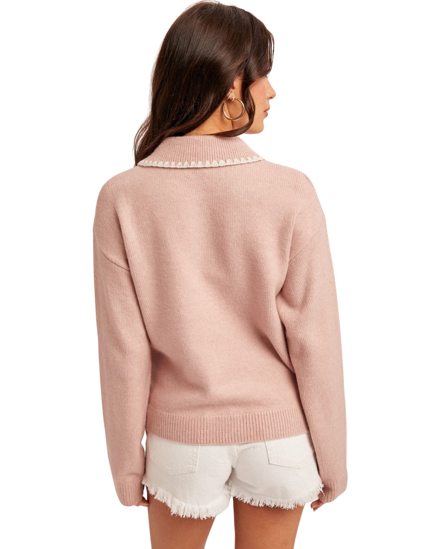 Brianna Polo Sweater