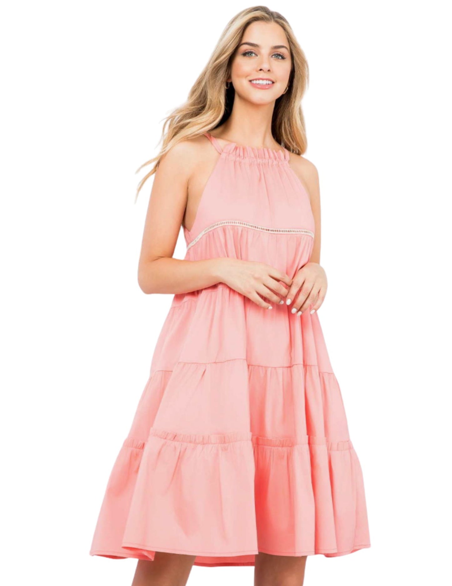 Peach Love Mini Dress