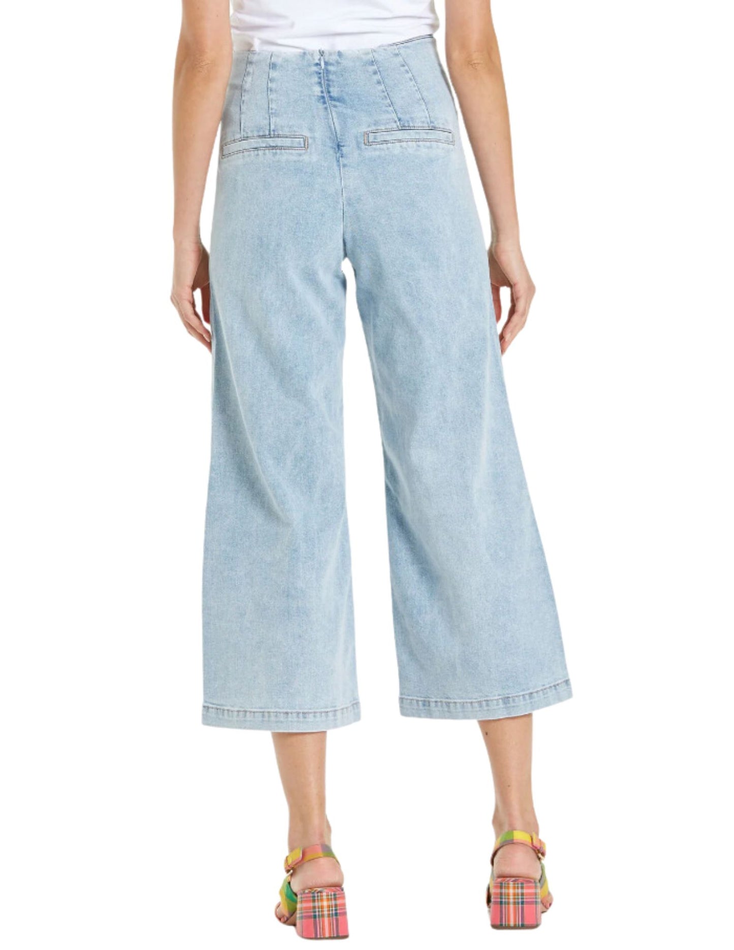 Audrey Super High Rise Wide Leg Jeans