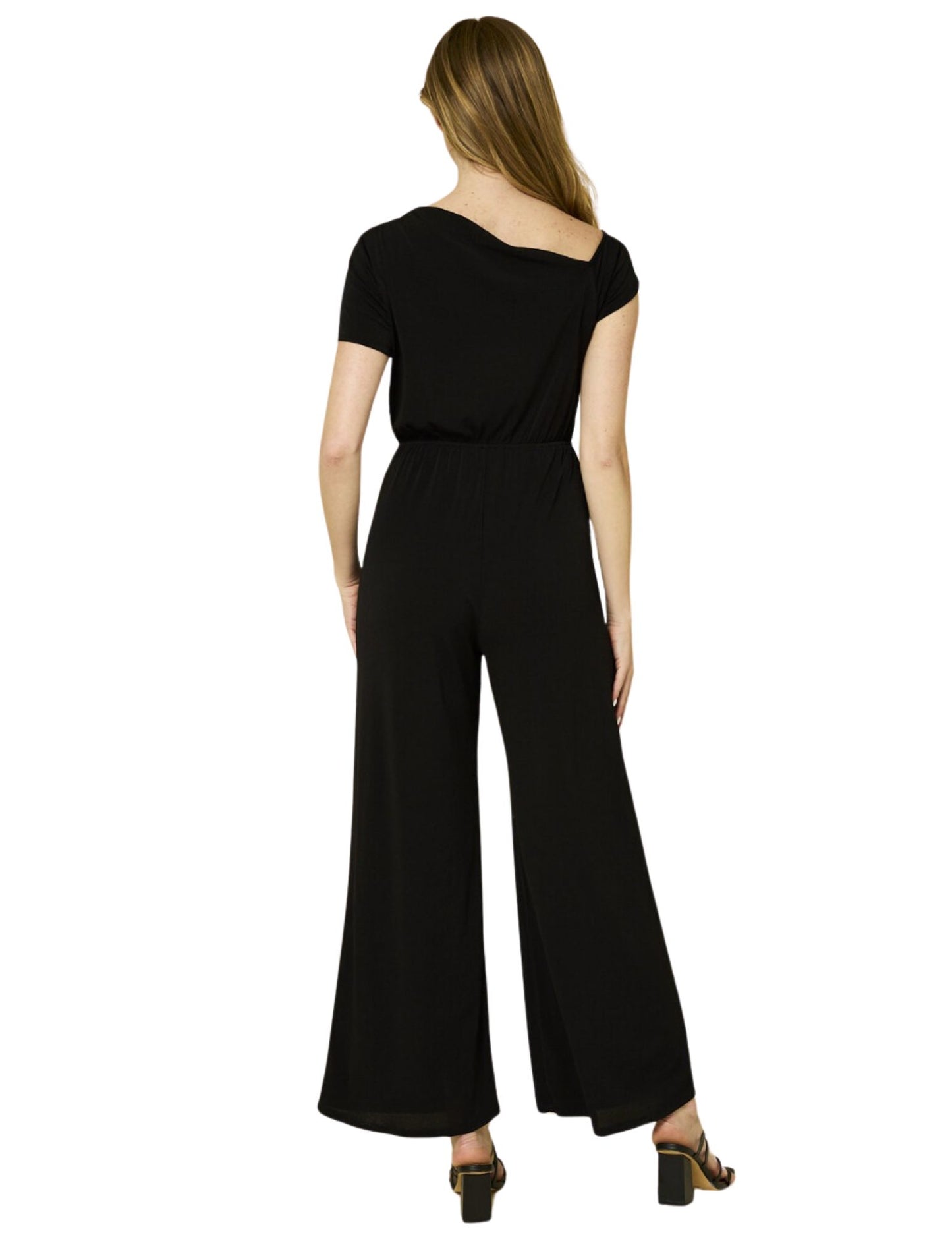 Short Sleeve Chic Jumpsuit