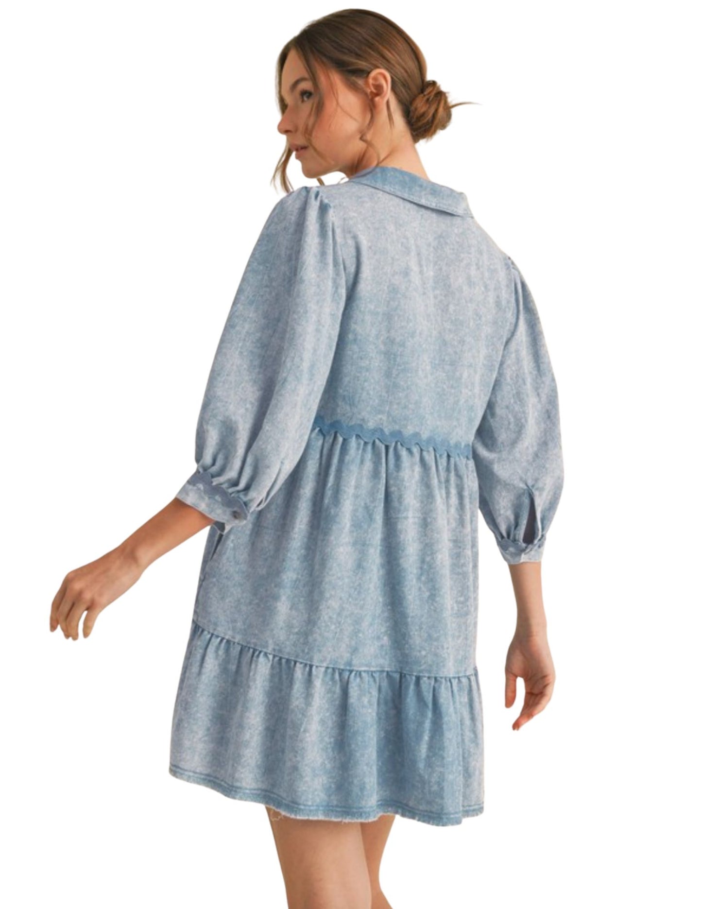 Denise Denim Mini Dress