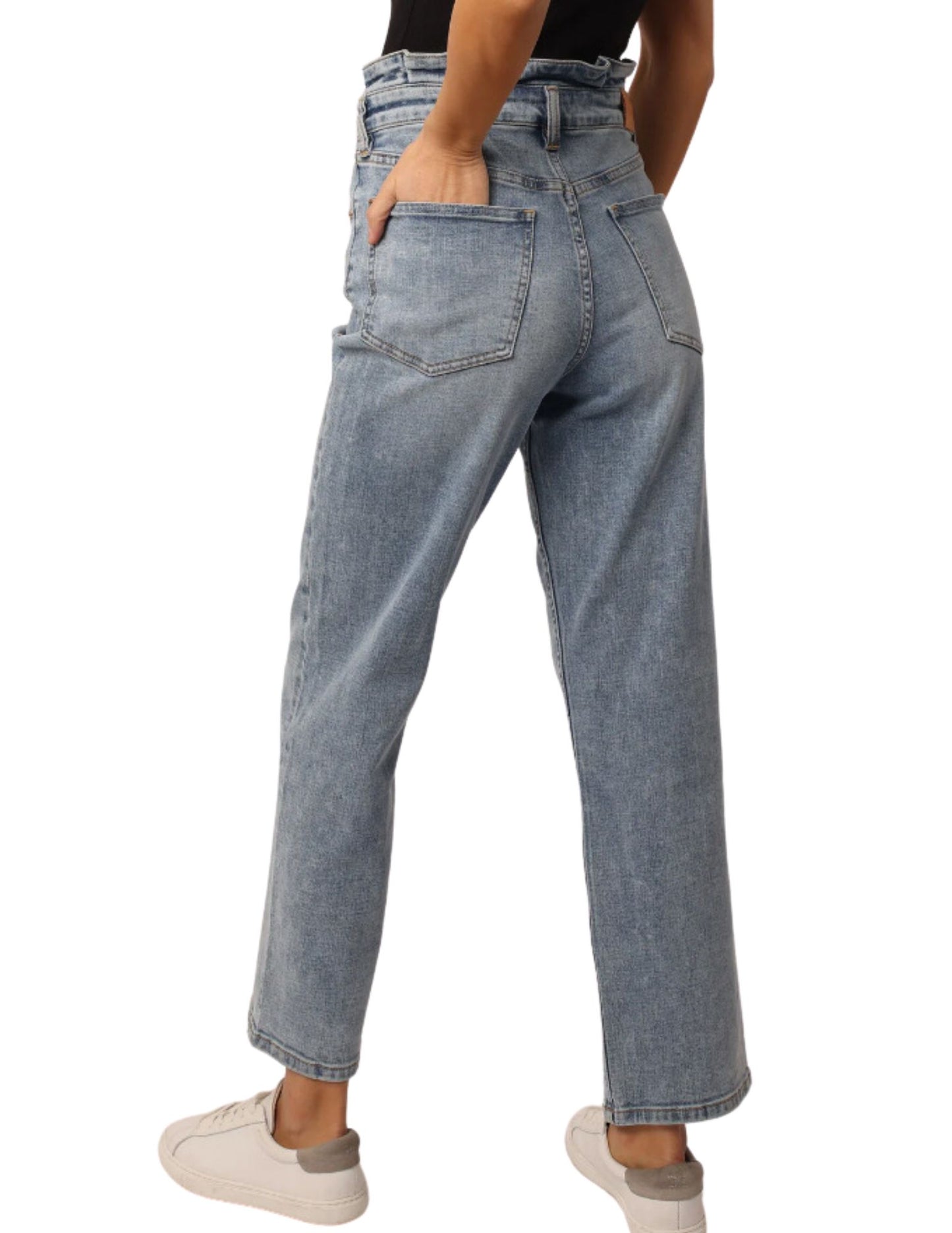 90s High Rise Straight Jeans