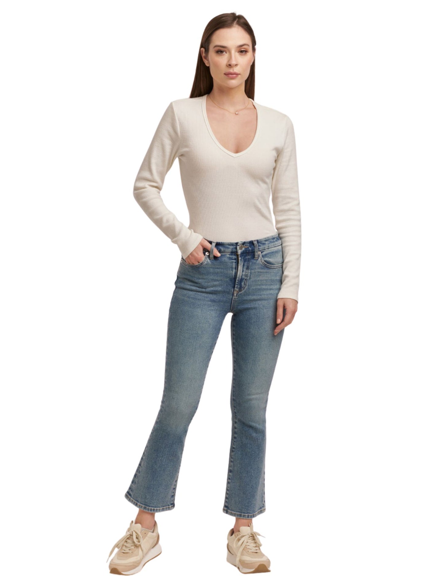 Jeanne Antique Wash Jeans