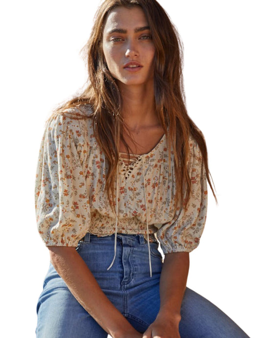 Meara Floral Top