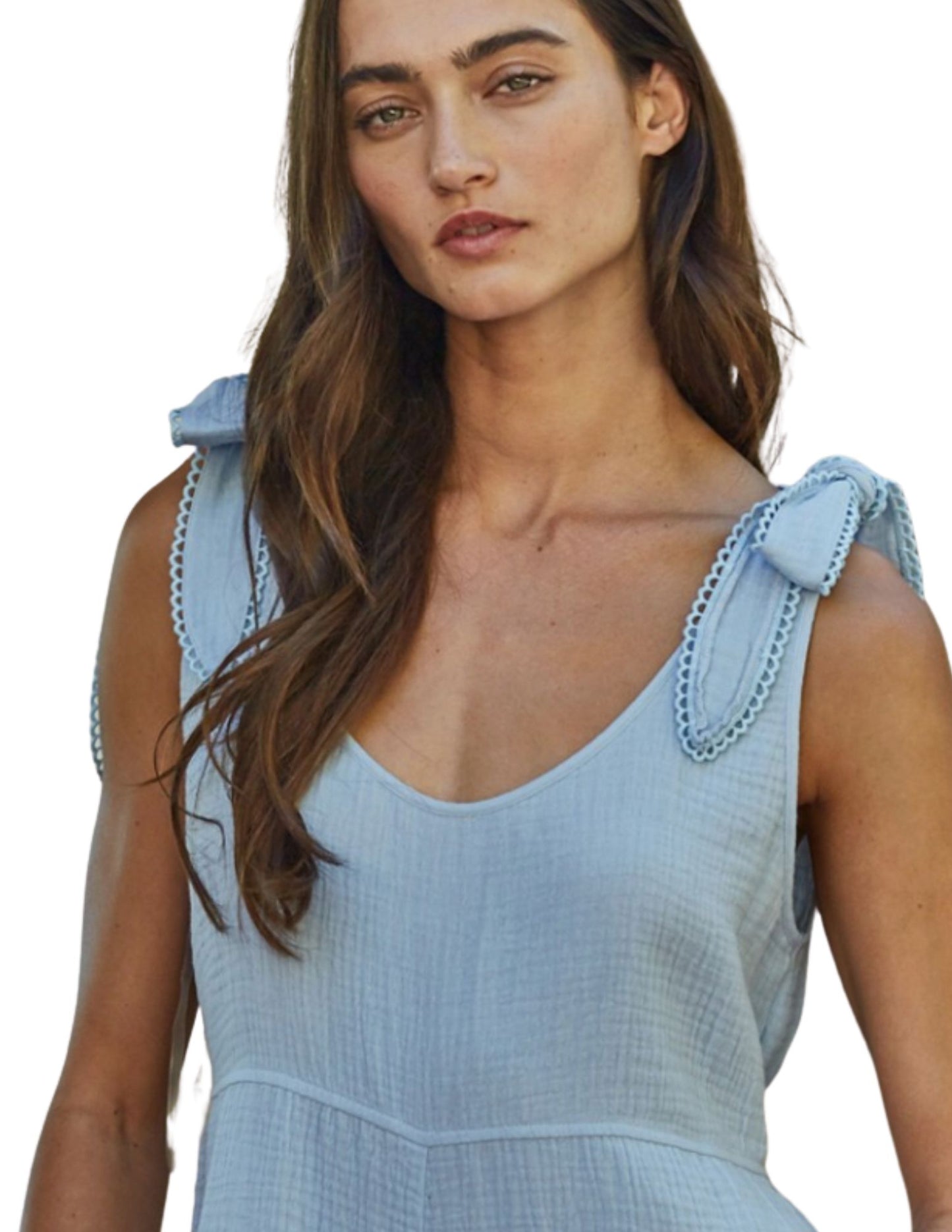 Larkin Tie-Strap Jumpsuit