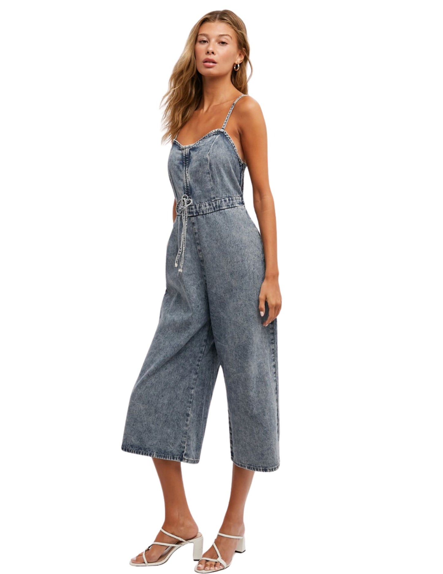 Alicia Acid Wash Jumpsuit