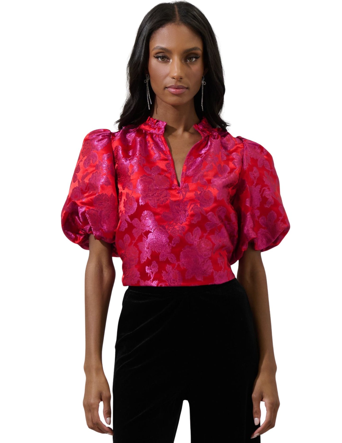 Duson Floral Blouse