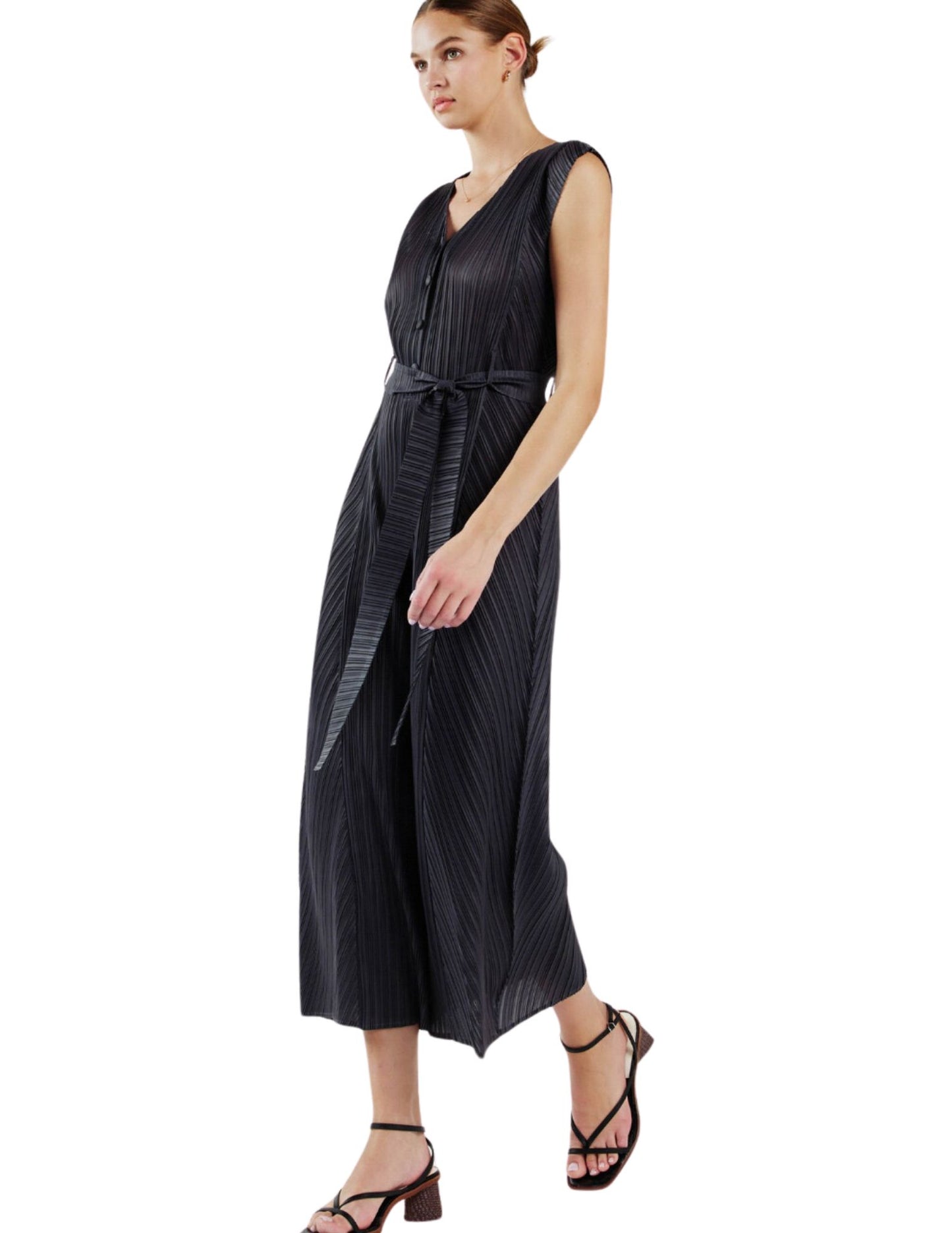 Carla Charcoal Jumpsuit