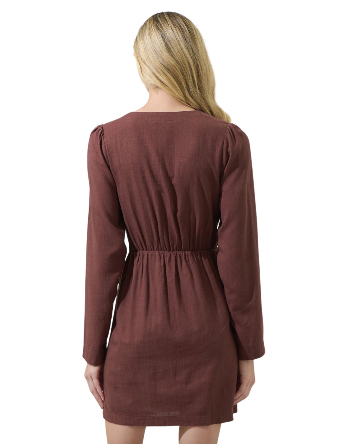 Raelynn Wrap Mini Dress