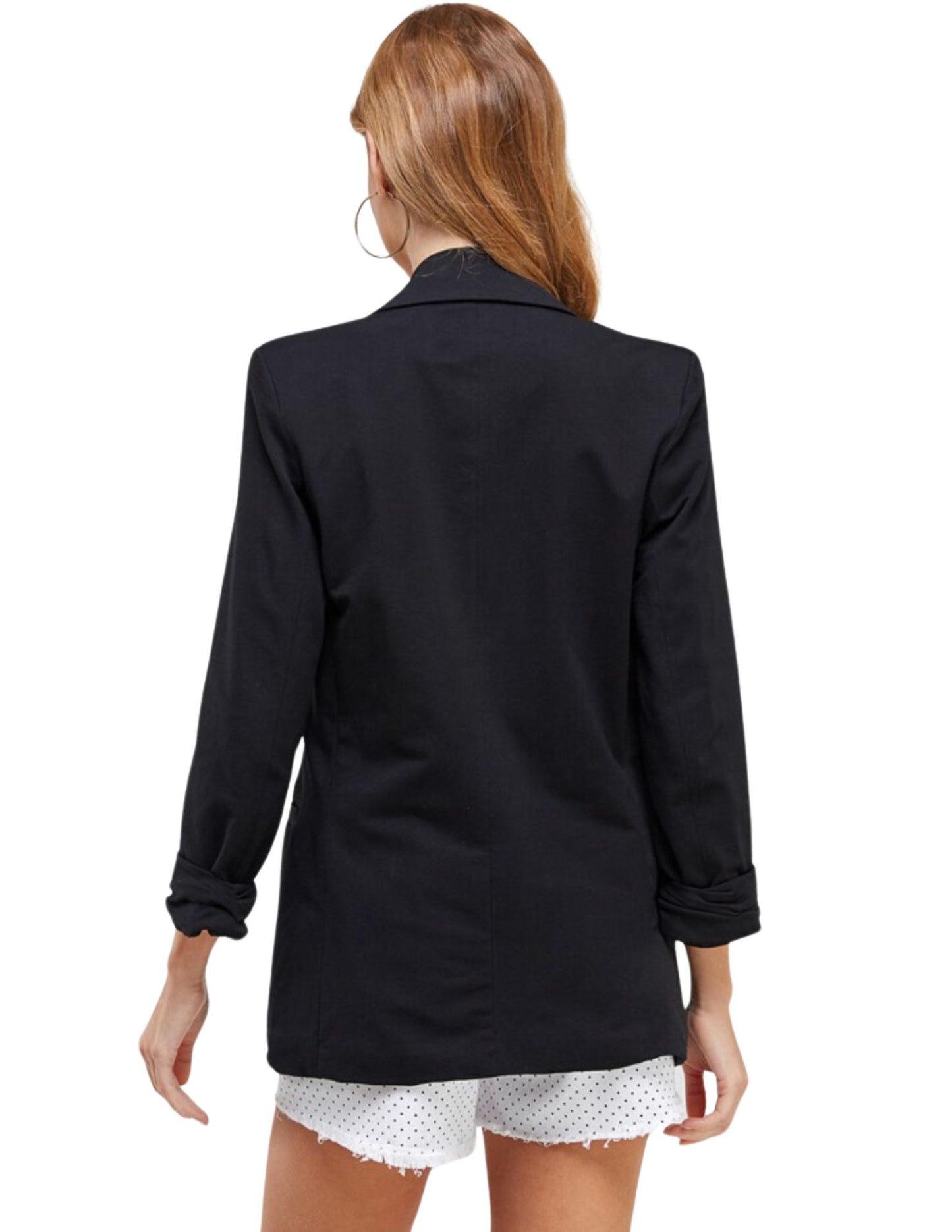 T-shirt Blazer- Black