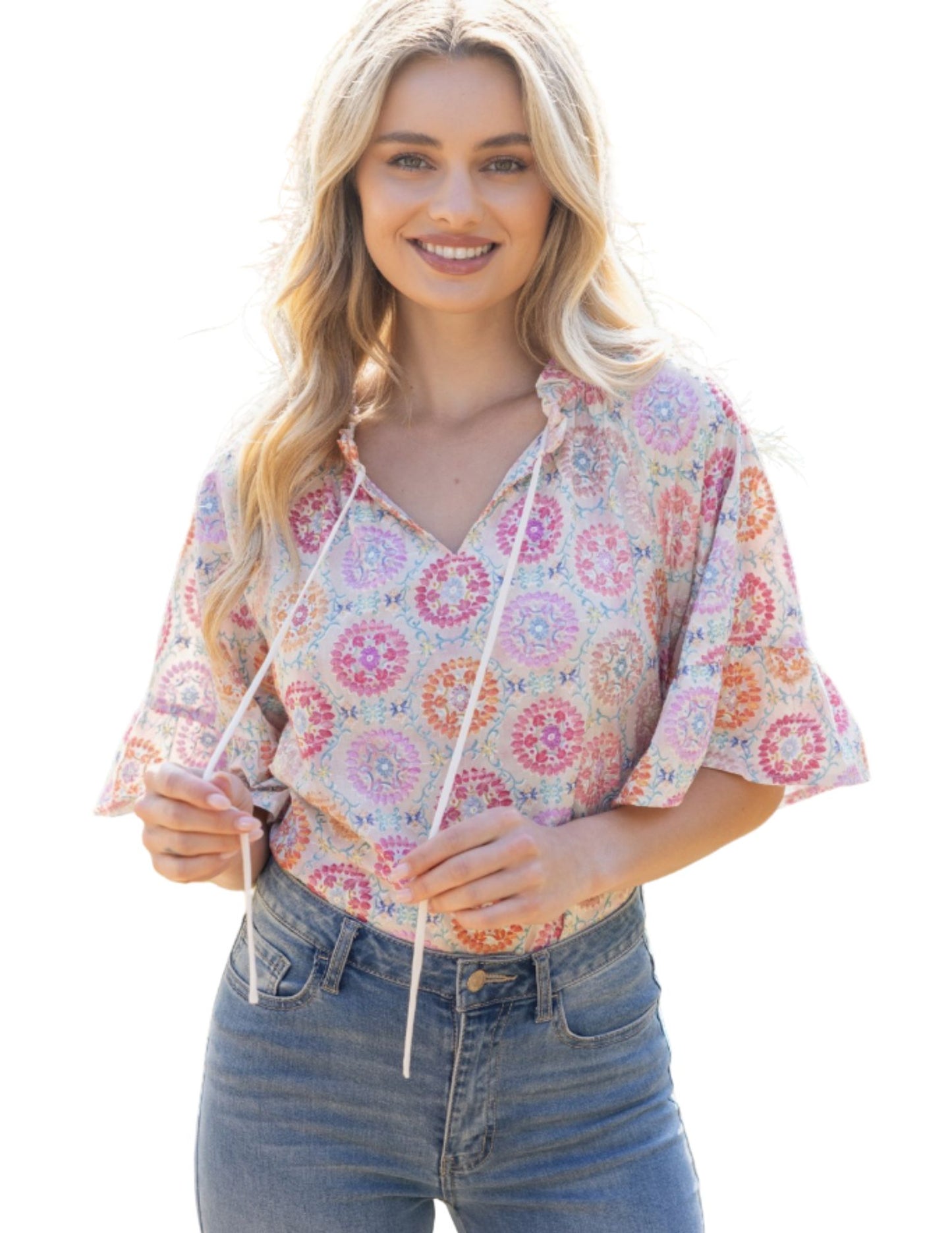 Reagan Raglan Blouse