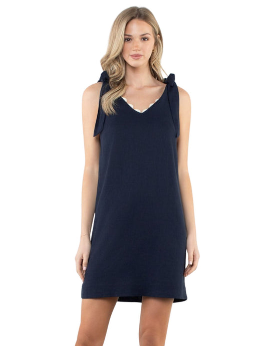Sally Scalloped Mini Dress
