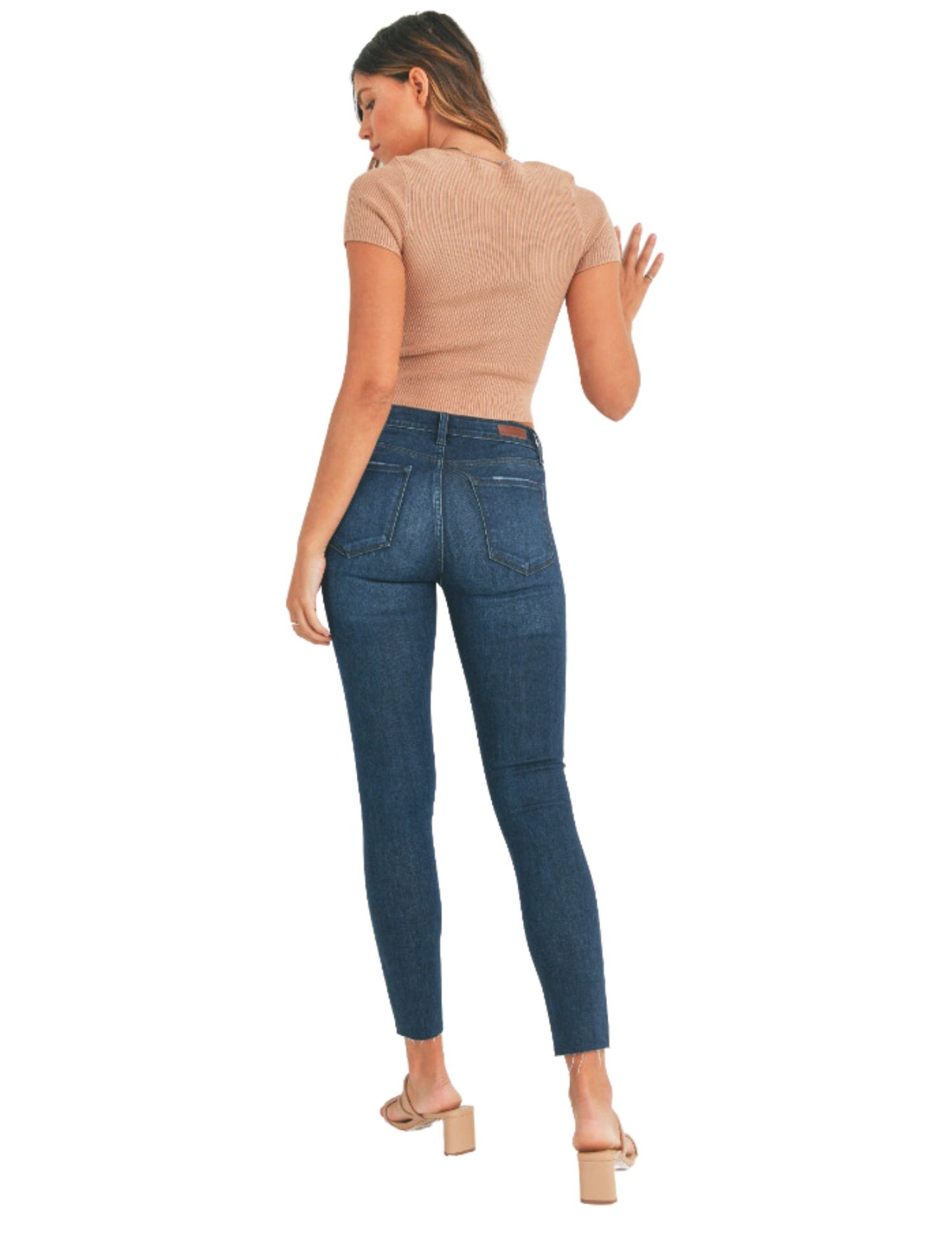 Mid-Rise Skinny Jeans