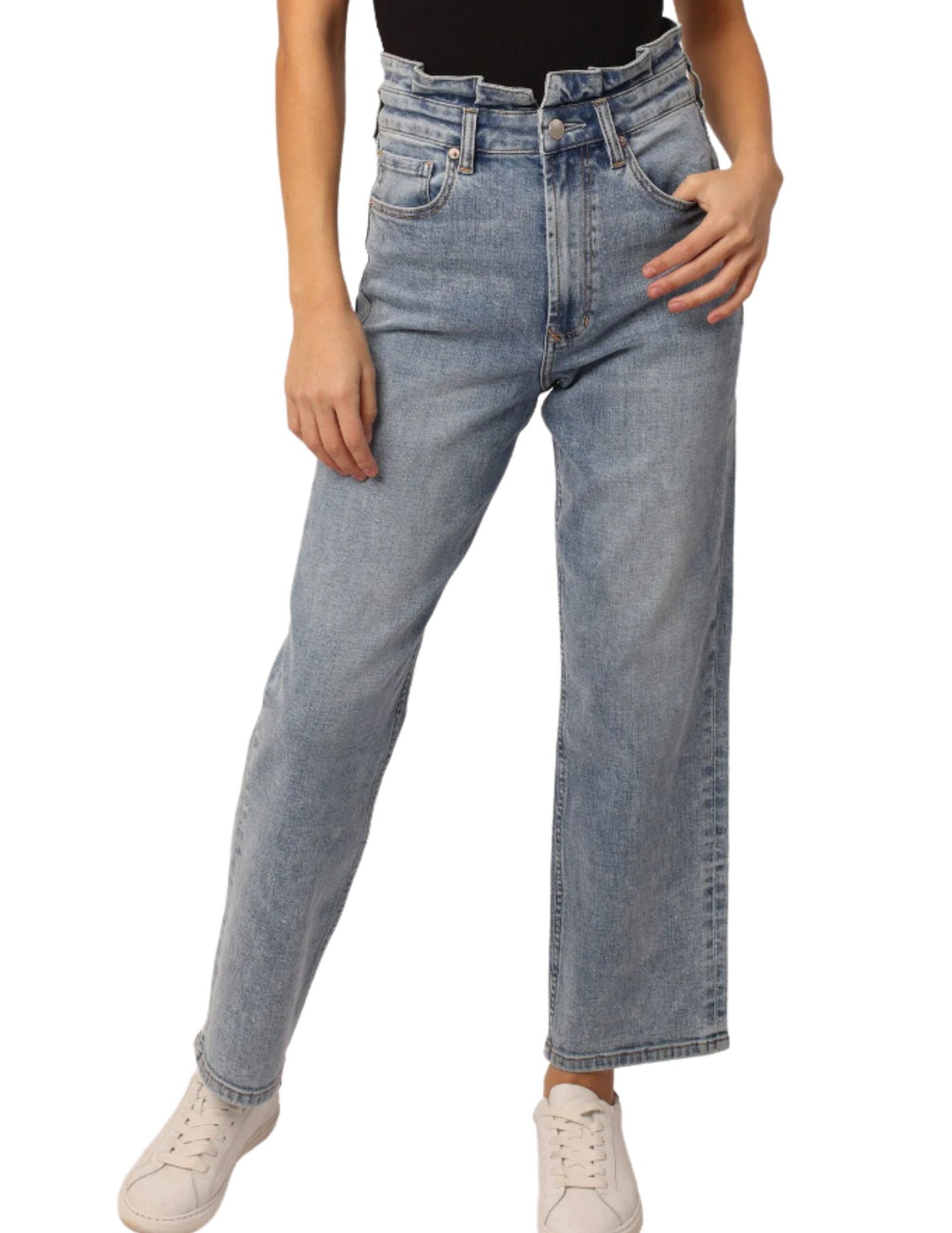 90s High Rise Straight Jeans