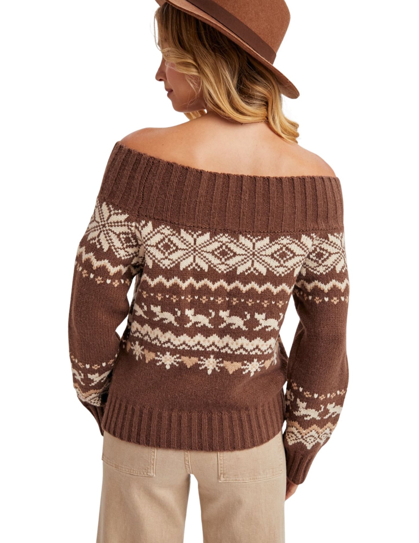 Addison Sweater - Brown