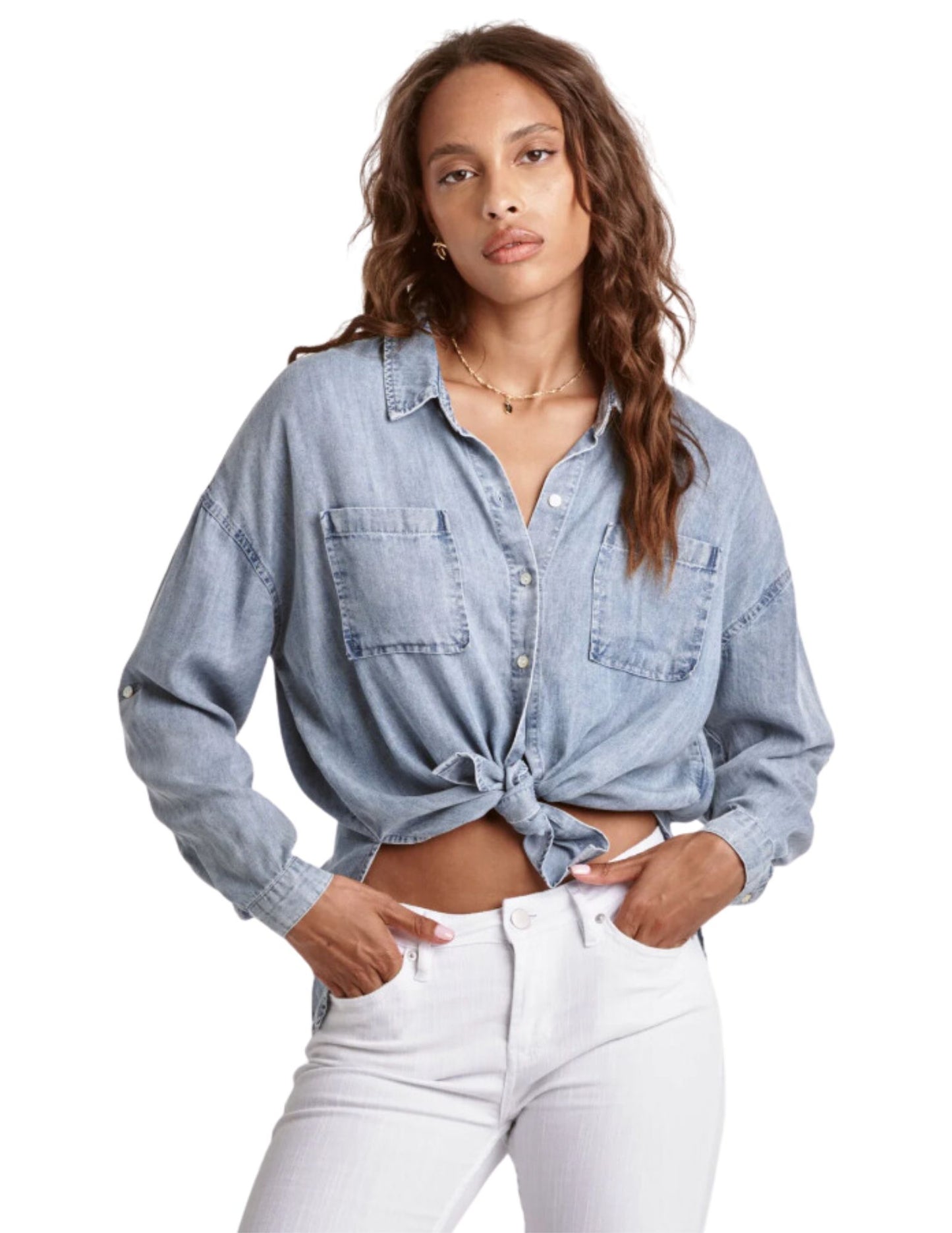 Arianna Front Tie Shirt