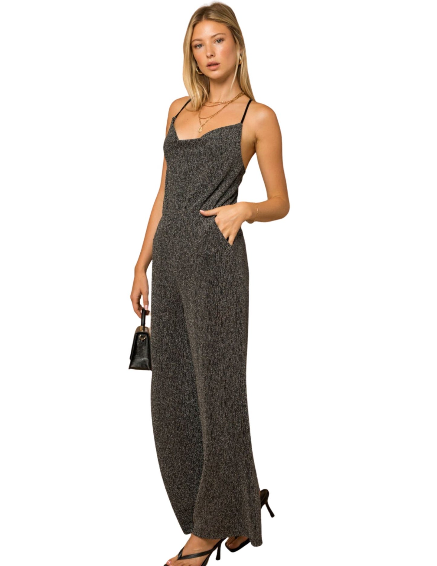 Lovely Lurex Jumpsuit