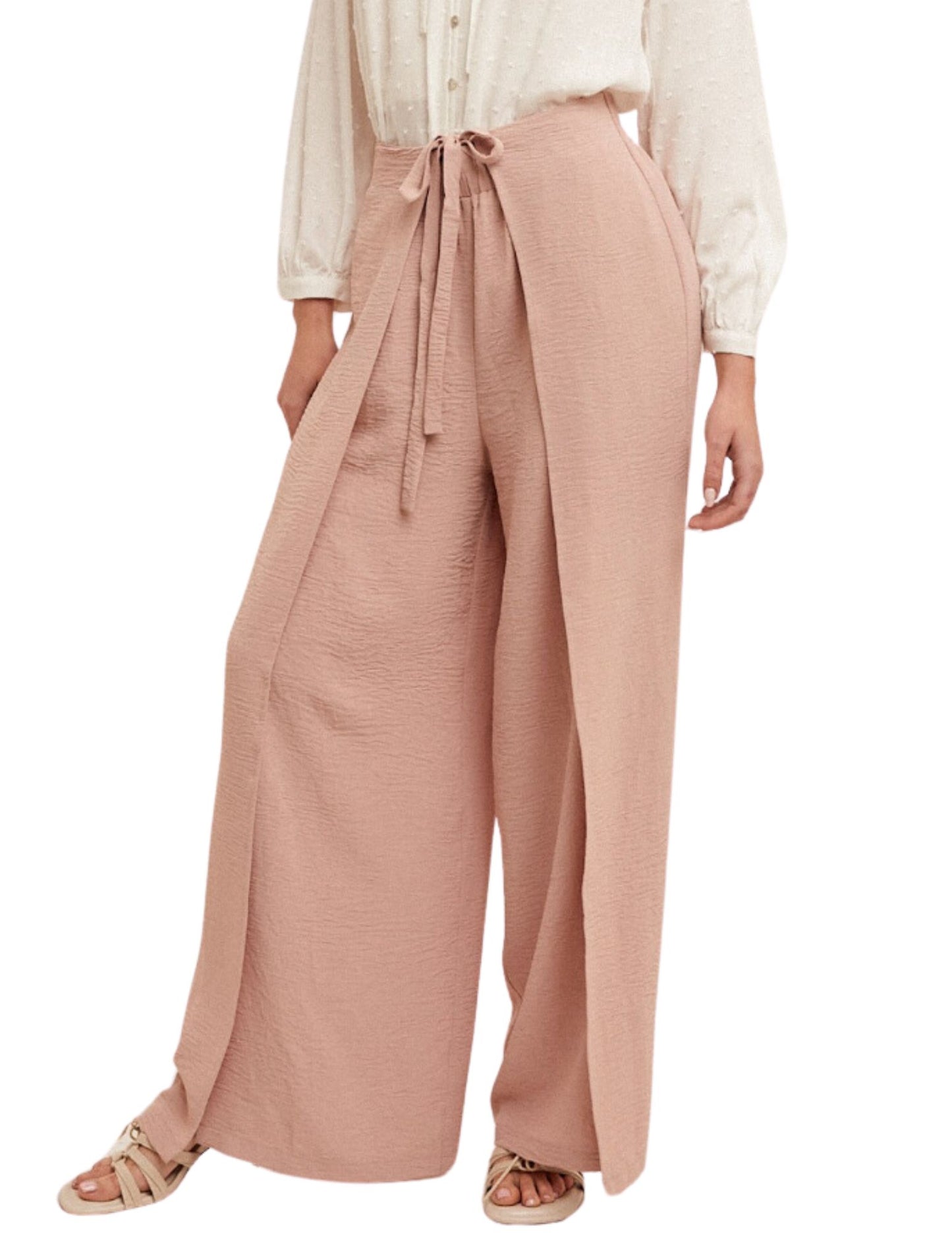 Beach Bum Pants- Mauve