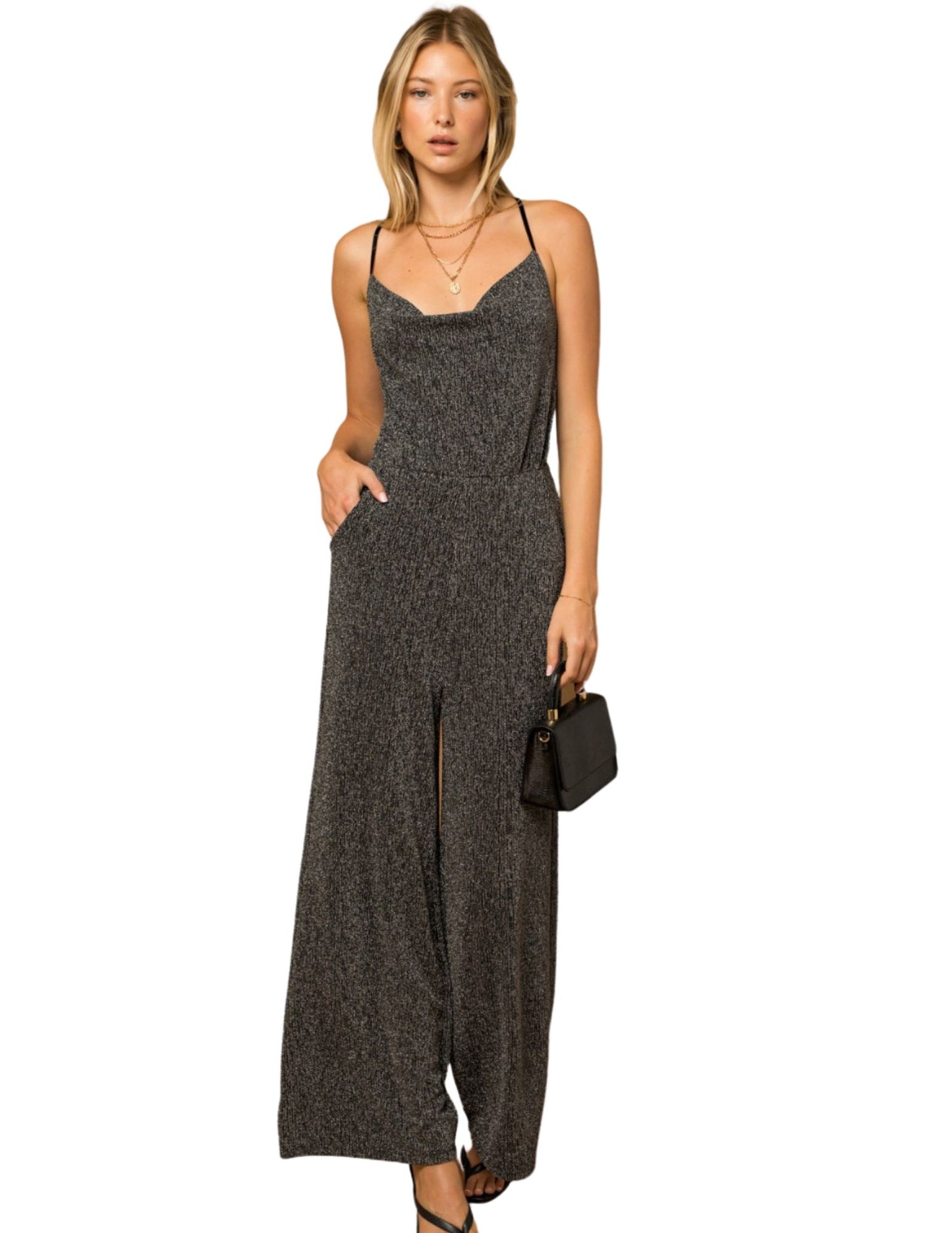 Lovely Lurex Jumpsuit