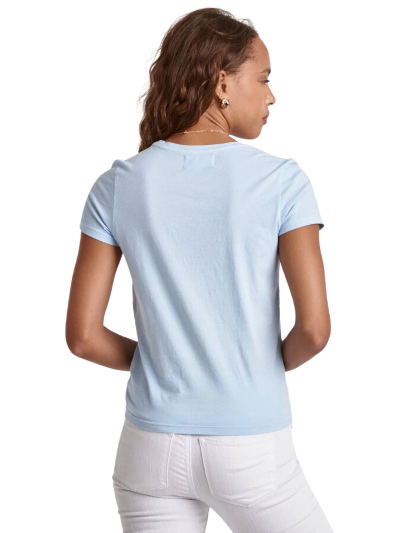 Unity Short Jersey Tee- Glacier Blue