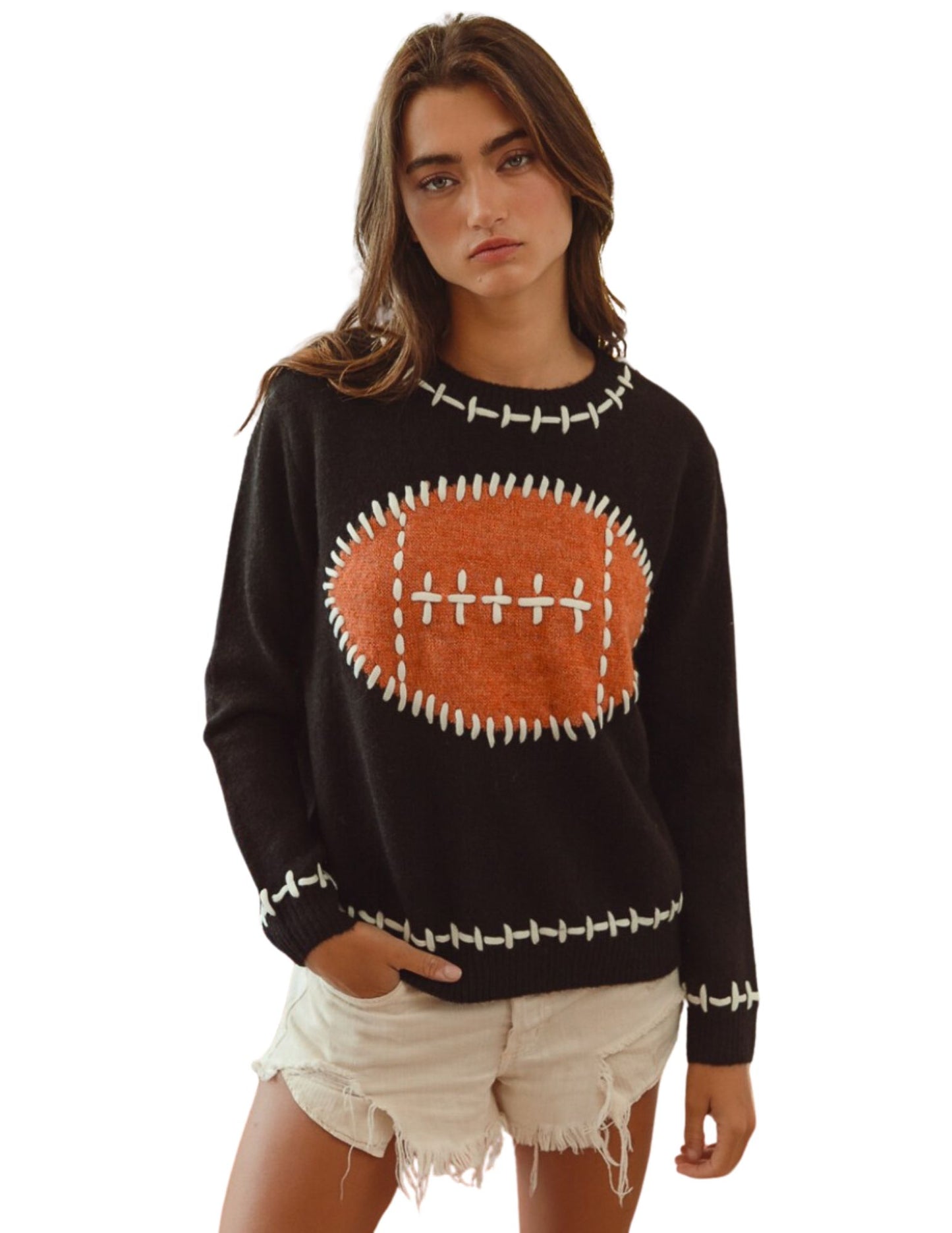 Football Sweater Top