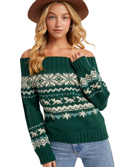 Addison Sweater - Green