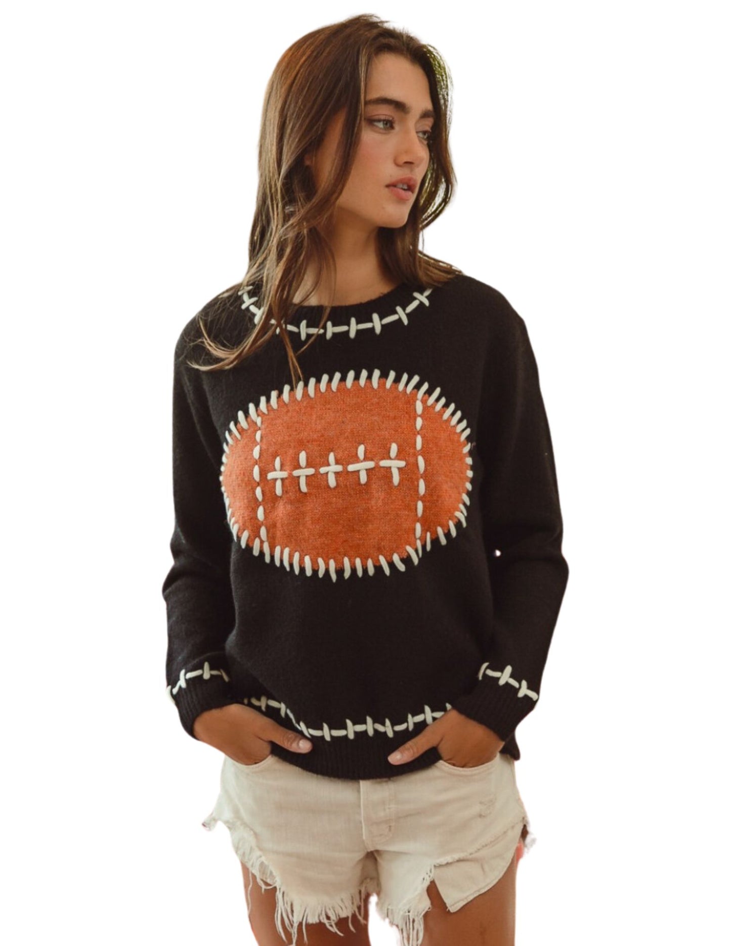 Football Sweater Top