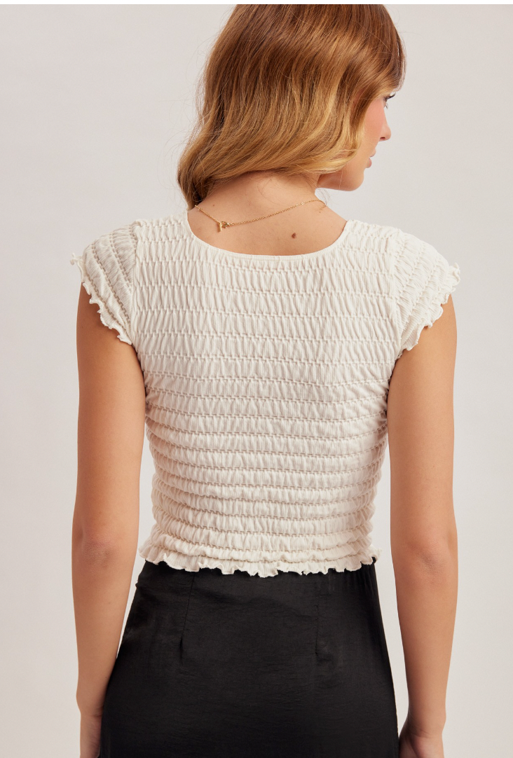 Bubble Top- White