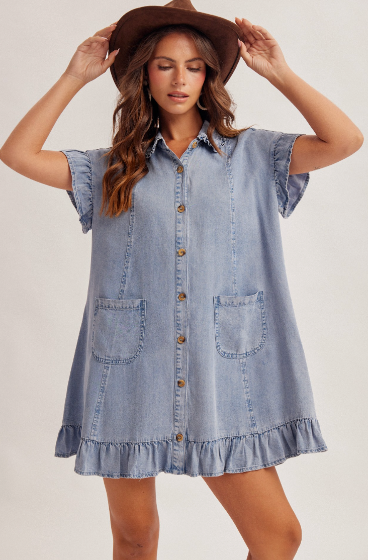 Evelynn Denim Dress