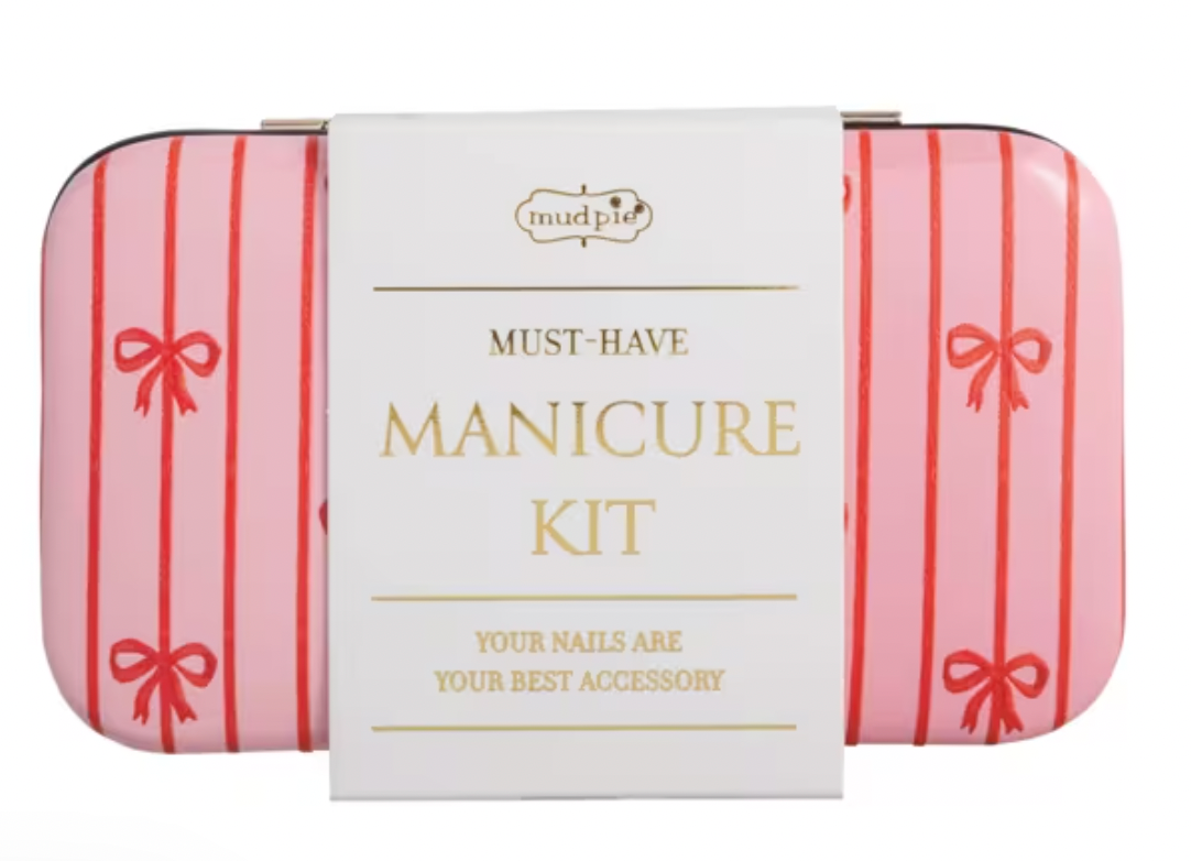 Pink manicure set