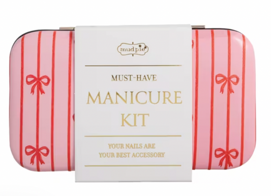 Pink manicure set