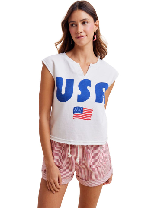 USA Terry Top